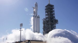 Falcon Heavy - Test statyczny